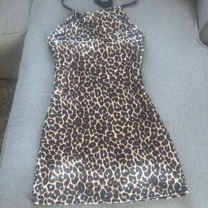 Wild Fable Black Halter Dress